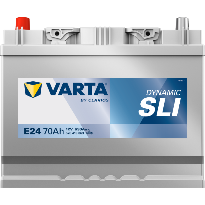 Autobatterie Varta E24 12V 70Ah 630A · Málaga