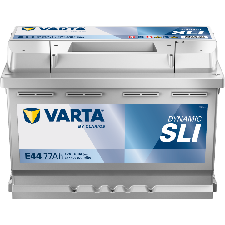 Batteria auto Varta E44 12V 77Ah 780A · Málaga