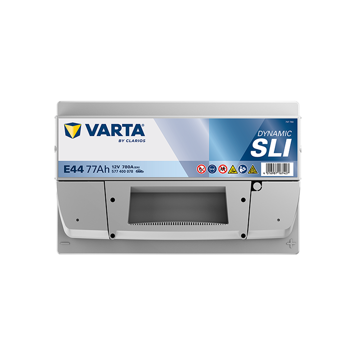 Batteria auto Varta E44 12V 77Ah 780A · Málaga