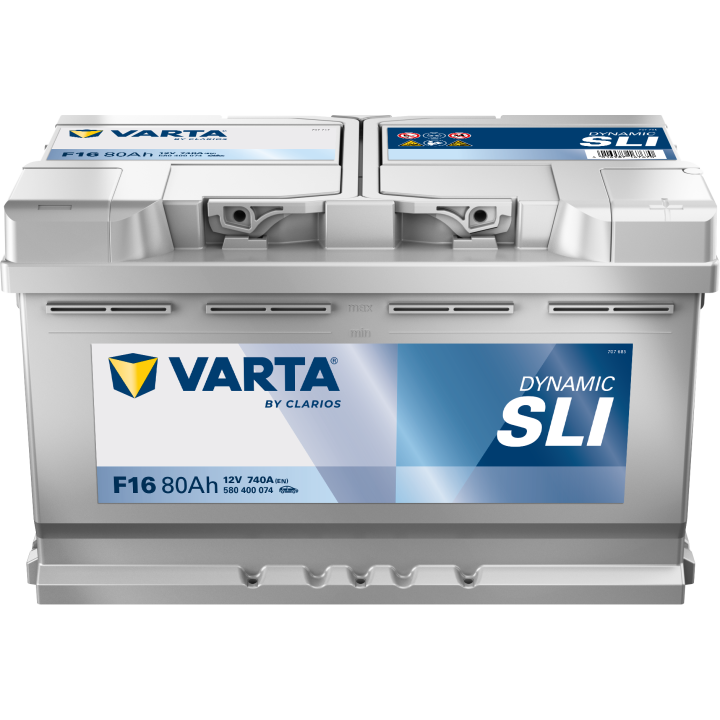 Batería de coche Varta F16 12V 80Ah 740A · Málaga