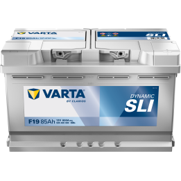 Car battery Varta F19 12V 85Ah 800A · Málaga