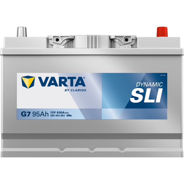 Batteria auto Varta G7 12V 95Ah 830A · Málaga
