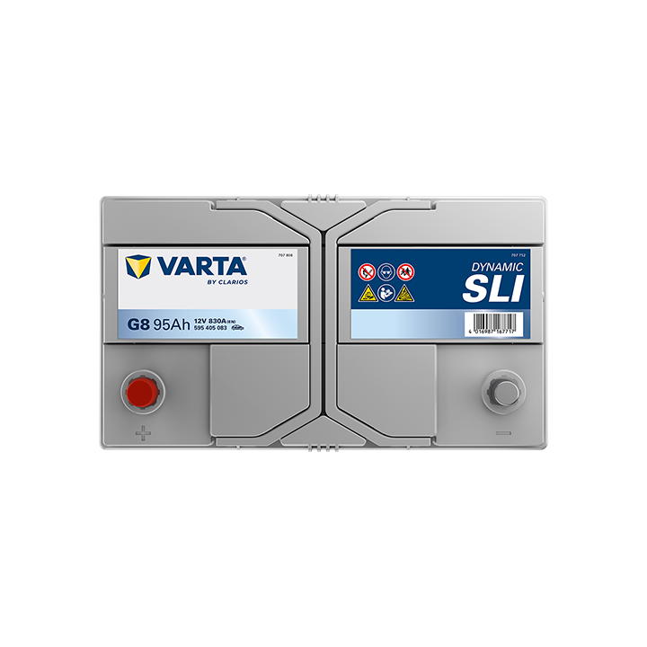 Car battery Varta G8 12V 95Ah 830A · Málaga