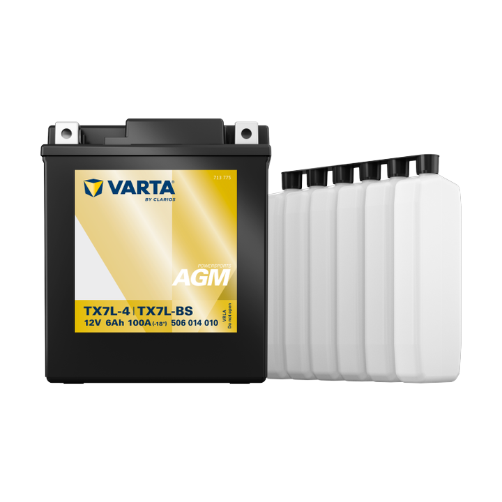 Batería de moto Varta 506014010 12V 6Ah 100A · Málaga