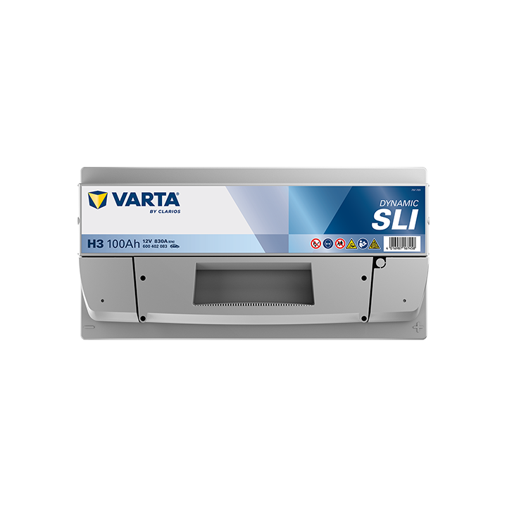 Batteria auto Varta H3 12V 100Ah 830A · Málaga