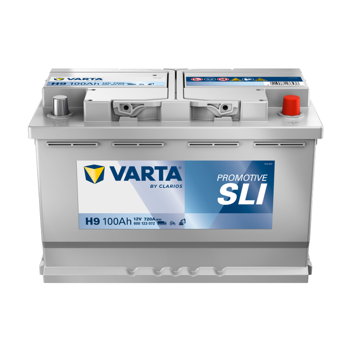 Truck battery Varta H9 12V 100Ah 720A · Málaga