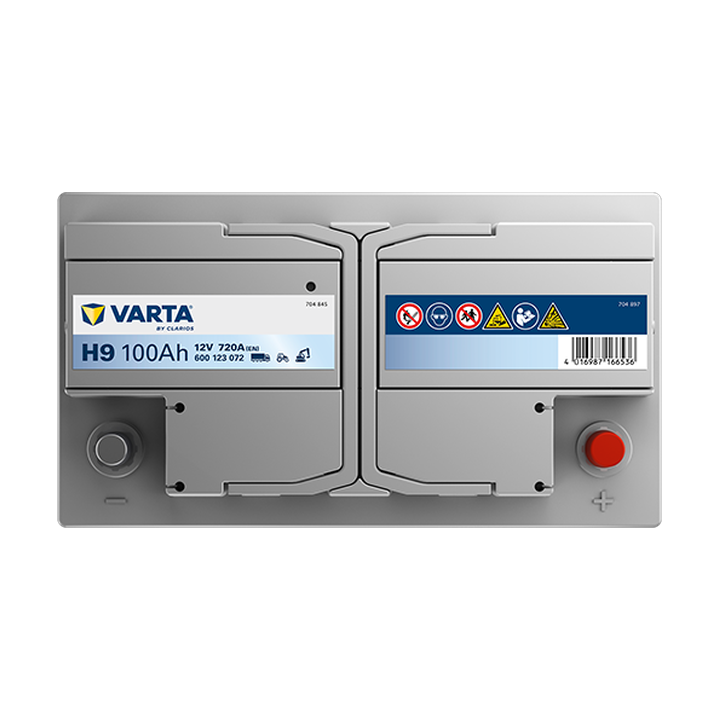 Truck battery Varta H9 12V 100Ah 720A · Málaga