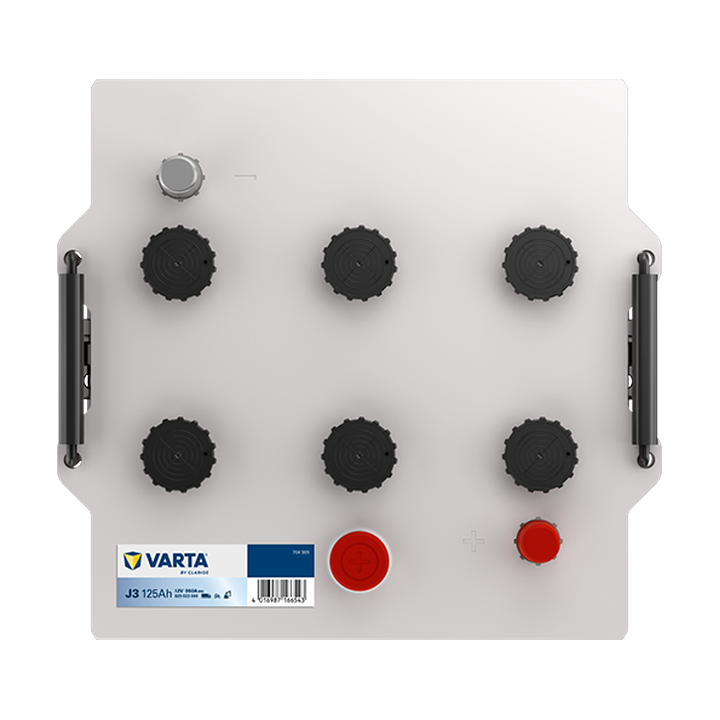Bateria de camião Varta J3 12V 125Ah 950A · Málaga