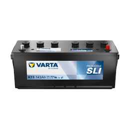 Batería de camión Varta K11 12V 143Ah 900A · Málaga
