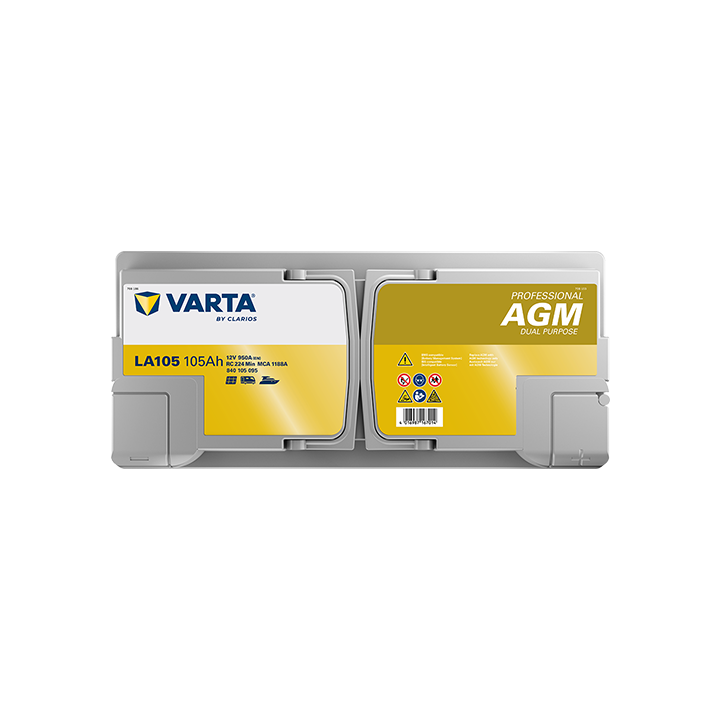 Bootsbatterie Varta LA105 12V 105Ah 950A · Málaga
