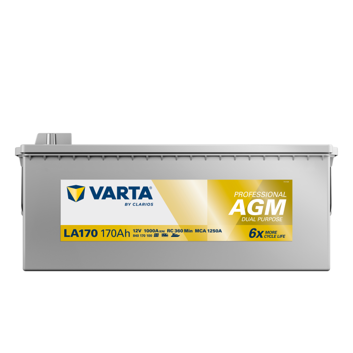 Batteria nautica Varta LA170 12V 170Ah 1000A · Málaga
