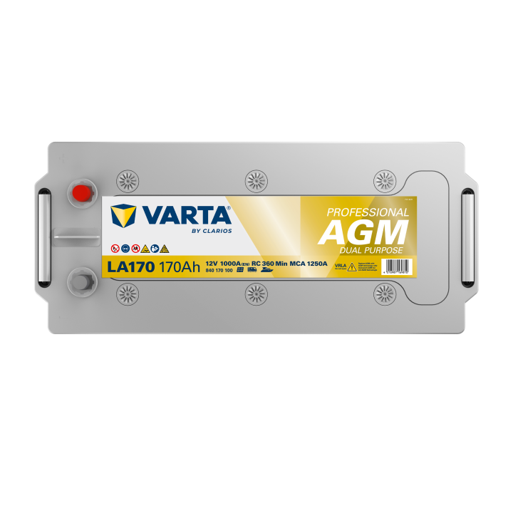 Batería náutica Varta LA170 12V 170Ah 1000A · Málaga