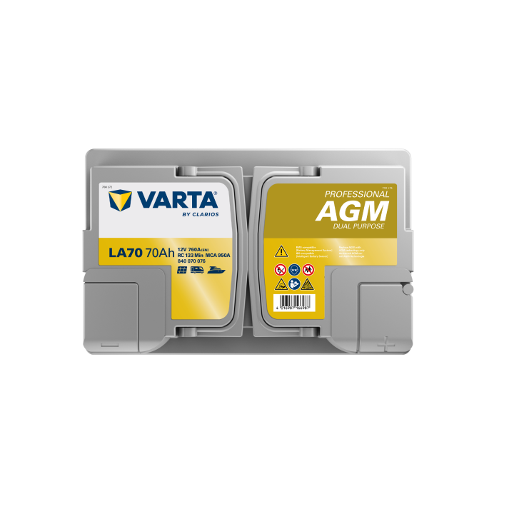 Batterie marine Varta LA70 12V 70Ah 760A · Málaga