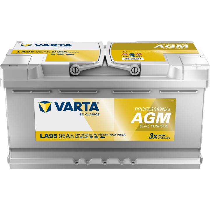Batterie marine Varta LA95 12V 95Ah 850A · Málaga