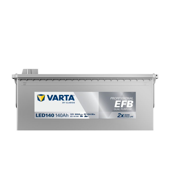 Batteria nautica Varta LED140 12V 140Ah 800A · Málaga