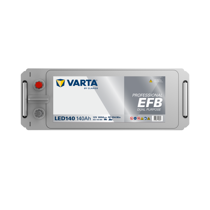 Batería náutica Varta LED140 12V 140Ah 800A · Málaga