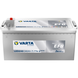 Batteria nautica Varta LED240 12V 240Ah 1200A · Málaga