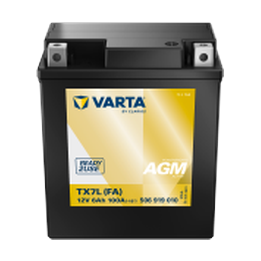 Motorcycle battery Varta 506919010 12V 6Ah 100A · Málaga