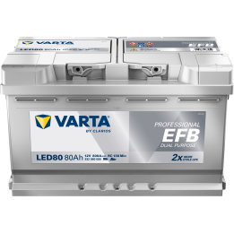 Batterie marine Varta LED80 12V 80Ah 800A · Málaga