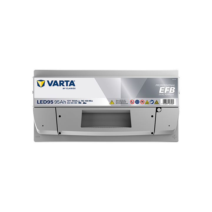 Bateria náutica Varta LED95 12V 95Ah 850A · Málaga