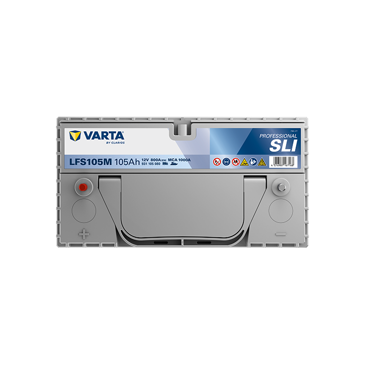 Batteria nautica Varta LFS105M 12V 105Ah 800A · Málaga