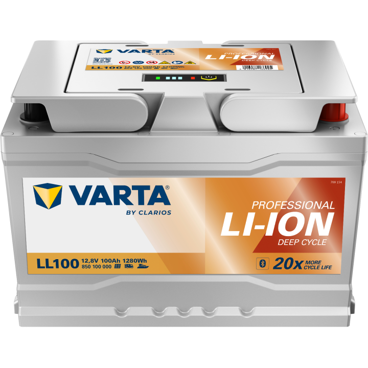 Batteria litio Varta LL100 12.8V 100Ah · Málaga