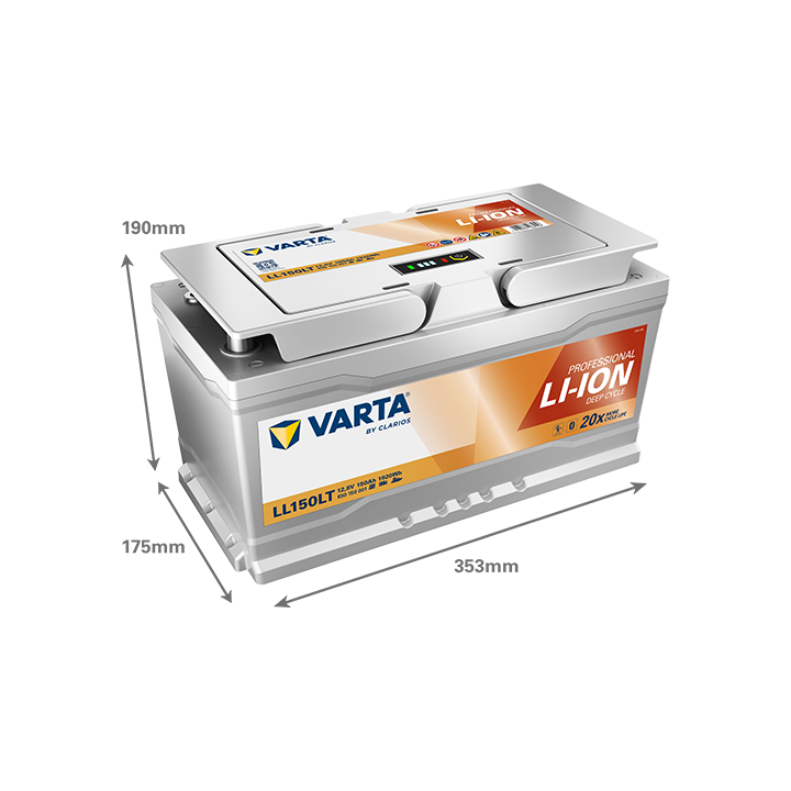 Batería de litio Varta LL150LT 12.8V 150Ah · Málaga