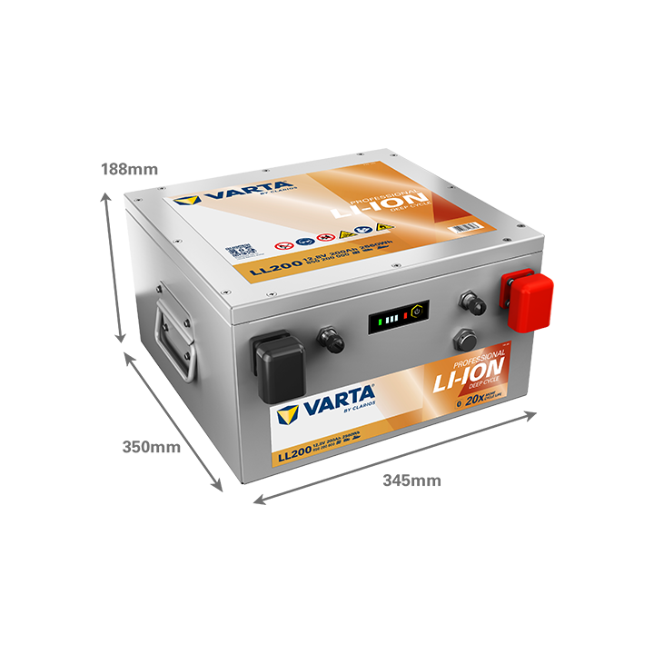 Lithium battery Varta LL200 12.8V 200Ah · Málaga