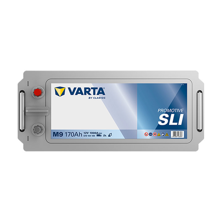 Batteria camion Varta M9 12V 170Ah 1000A · Málaga