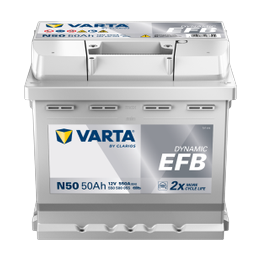 Batteria Start-Stop Varta N50 12V 50Ah 550A · Málaga