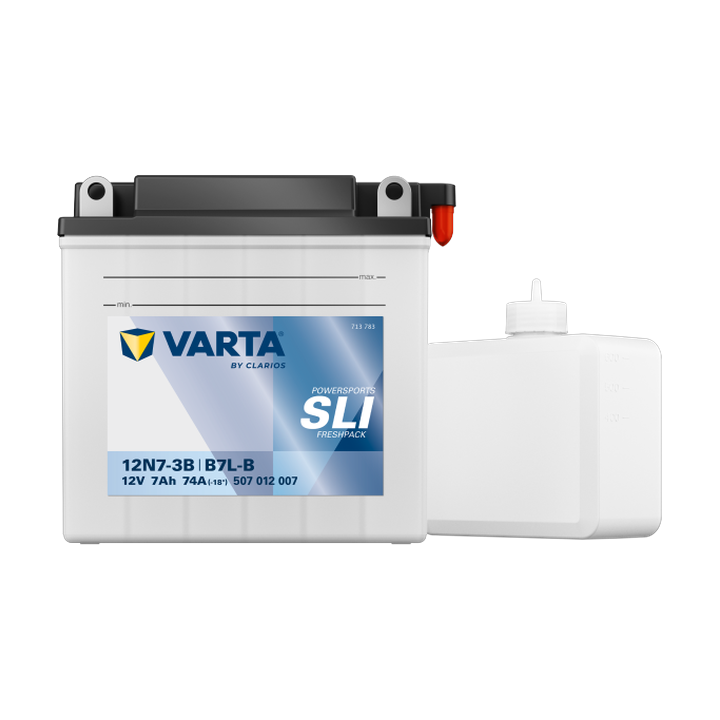 Motorradbatterie Varta 507012007 12V 7Ah 74A · Málaga