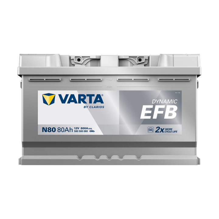 Batteria Start-Stop Varta N80 12V 80Ah 800A · Málaga