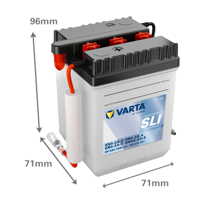 Batteria moto Varta 004014001 6V 4Ah 10A · Málaga