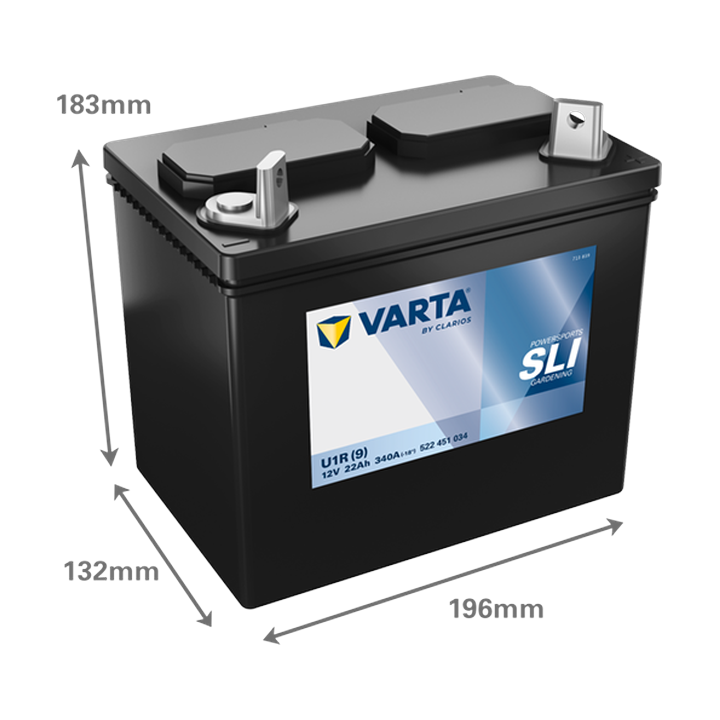 Batteria moto Varta 522451034 12V 22Ah 340A · Málaga