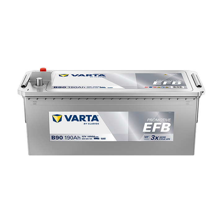 Batteria camion Varta B90 12V 190Ah 1050A · Málaga