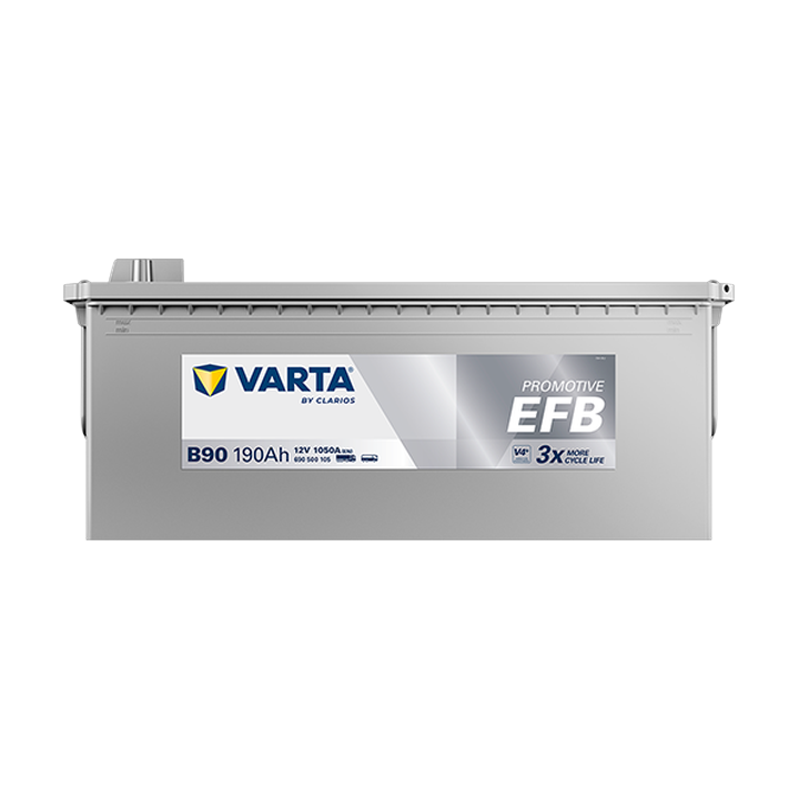 Truck battery Varta B90 12V 190Ah 1050A · Málaga
