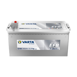 Truck battery Varta C40 12V 240Ah 1200A · Málaga