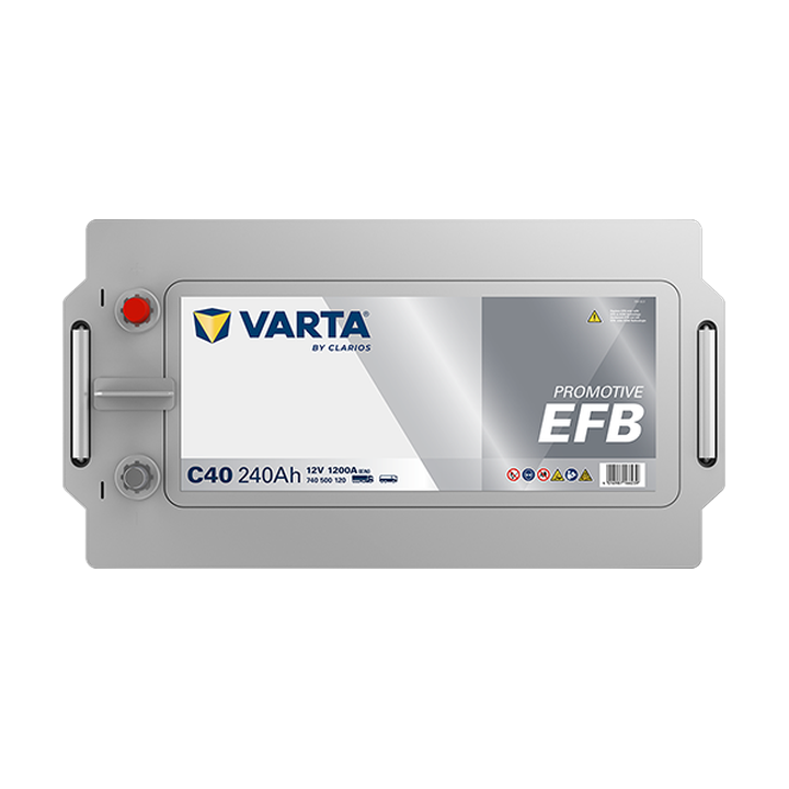 Batteria camion Varta C40 12V 240Ah 1200A · Málaga