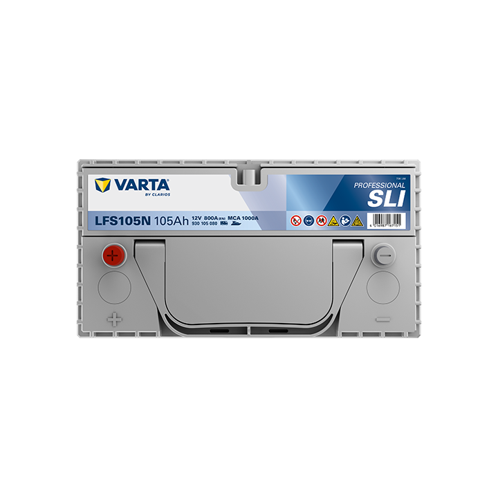 Marine battery Varta LFS105N 12V 105Ah 800A · Málaga