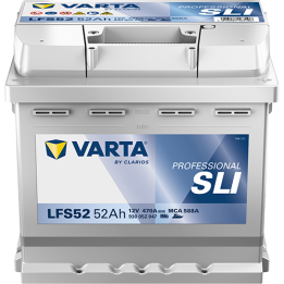 Marine battery Varta LFS52 12V 52Ah 470A · Málaga
