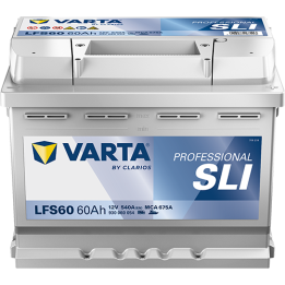 Batteria nautica Varta LFS60 12V 60Ah 540A · Málaga
