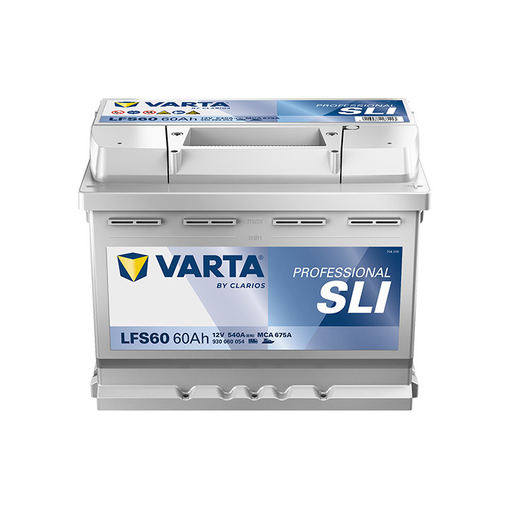 Marine battery Varta LFS60 12V 60Ah 540A · Málaga