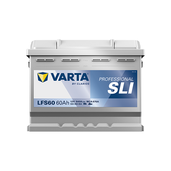 Batteria nautica Varta LFS60 12V 60Ah 540A · Málaga