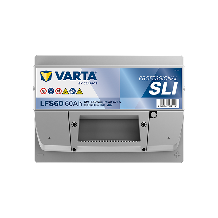 Bateria náutica Varta LFS60 12V 60Ah 540A · Málaga