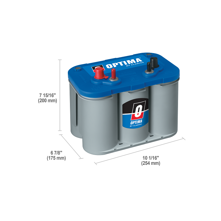 Bateria náutica OPTIMA BTDC-4.2 12V 55Ah 765A · Málaga