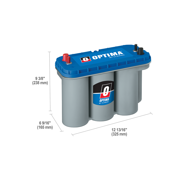Batería náutica OPTIMA BTDC-5.5 12V 75Ah 975A · Málaga