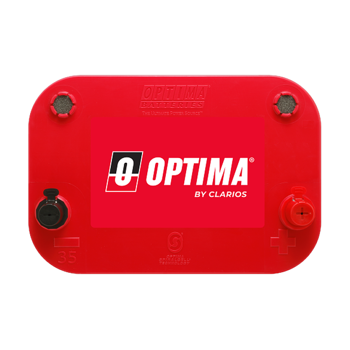 Car battery OPTIMA RTR-3.7 12V 44Ah 730A — 3