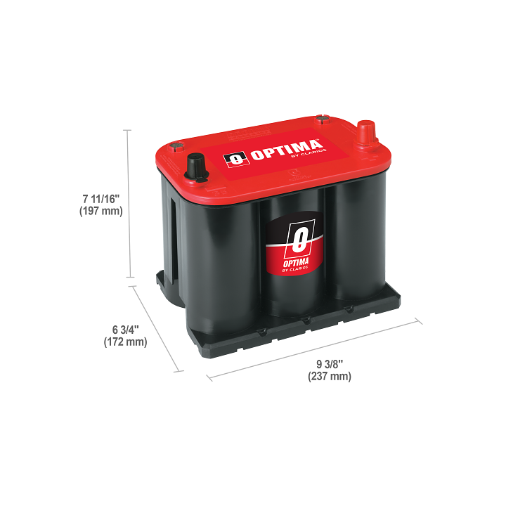 Batterie voiture OPTIMA RTR-3.7 12V 44Ah 730A · Málaga