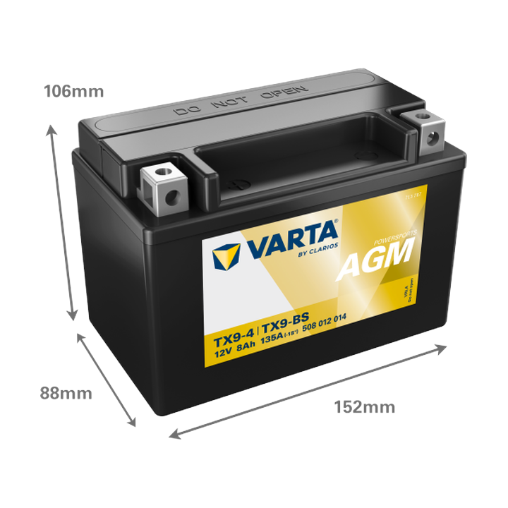 Batería de moto Varta 508012014 12V 8Ah 135A · Málaga