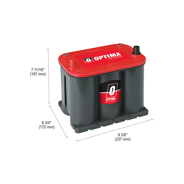 Batteria auto OPTIMA RTS-3.7 12V 44Ah 730A · Málaga